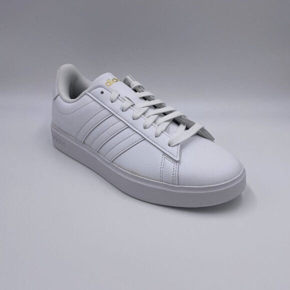 adidas Grand Court 2.0 White Women's Shoes - Picture 7 of 8